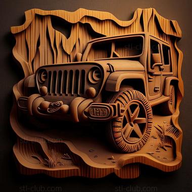 3D модель Jeep Hurricane (STL)